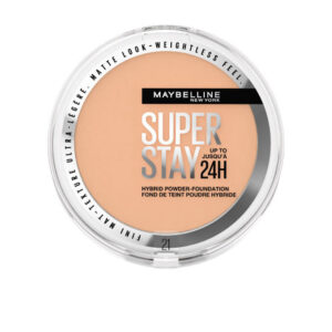 "Maybelline Superstay 24H Polvo Fondant Híbrido #21 - 9 g de Larga Duración"
