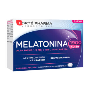 Forté Pharma Melatonina 1900: Adormecimiento Rápido en 30 Comprimidos Flash
