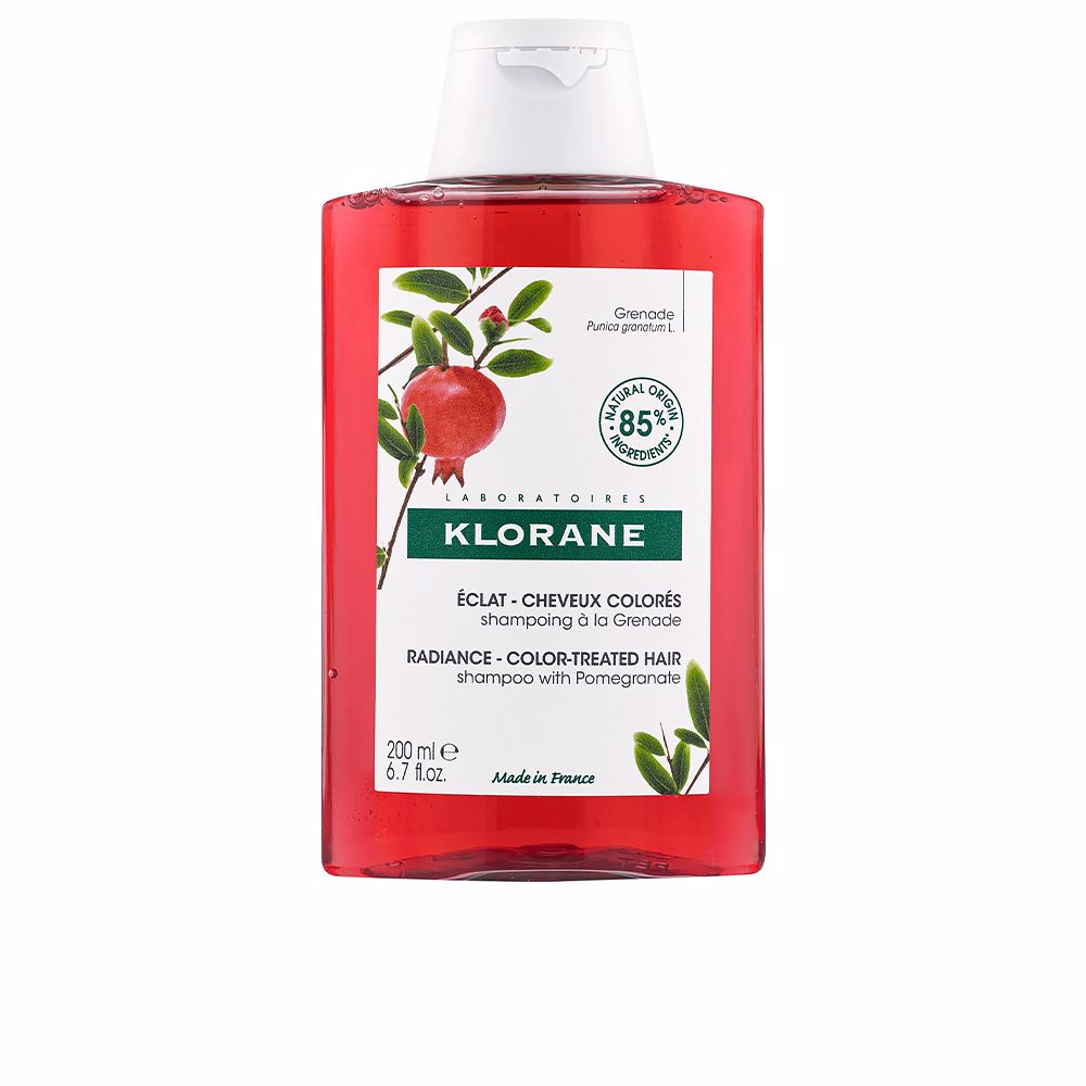 Klorane Brillo Radiante Champú Colorido con Extracto de Granada 200 ml