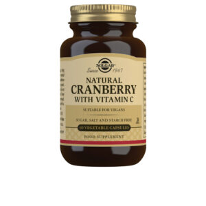 "Solgar Arándano Rojo Concentrado 400 mg con Vitamina C - 60 Cápsulas Vegetales"