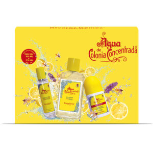 "Set Premium de Agua de Colonia Concentrada Alvarez Gómez: 150 ml + 30 ml + Desodorante Roll-On 75 ml"
