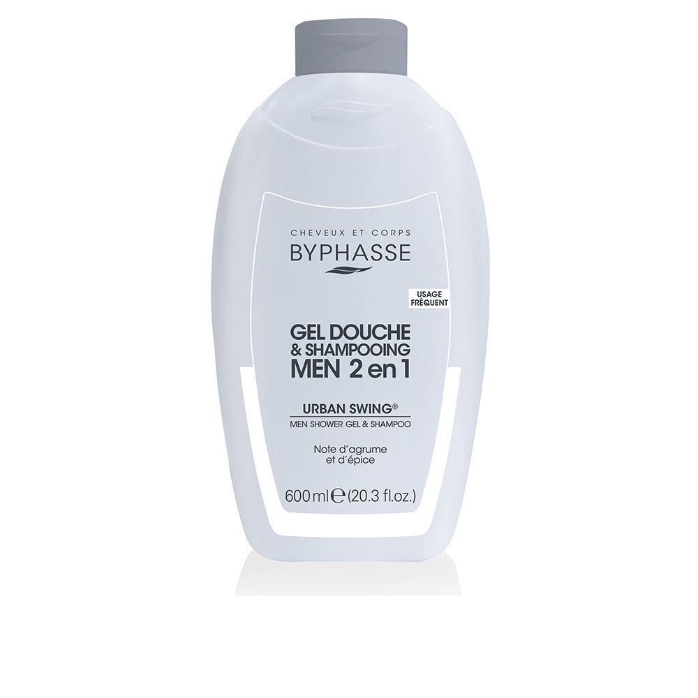 Byphasse Urban Swing Men 2 en 1 Gel Ducha y Champú 600 ml