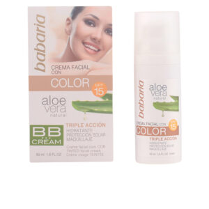 Babaria Crema BB Aloe Vera SPF15 - Hidratación y Protección 50 ml