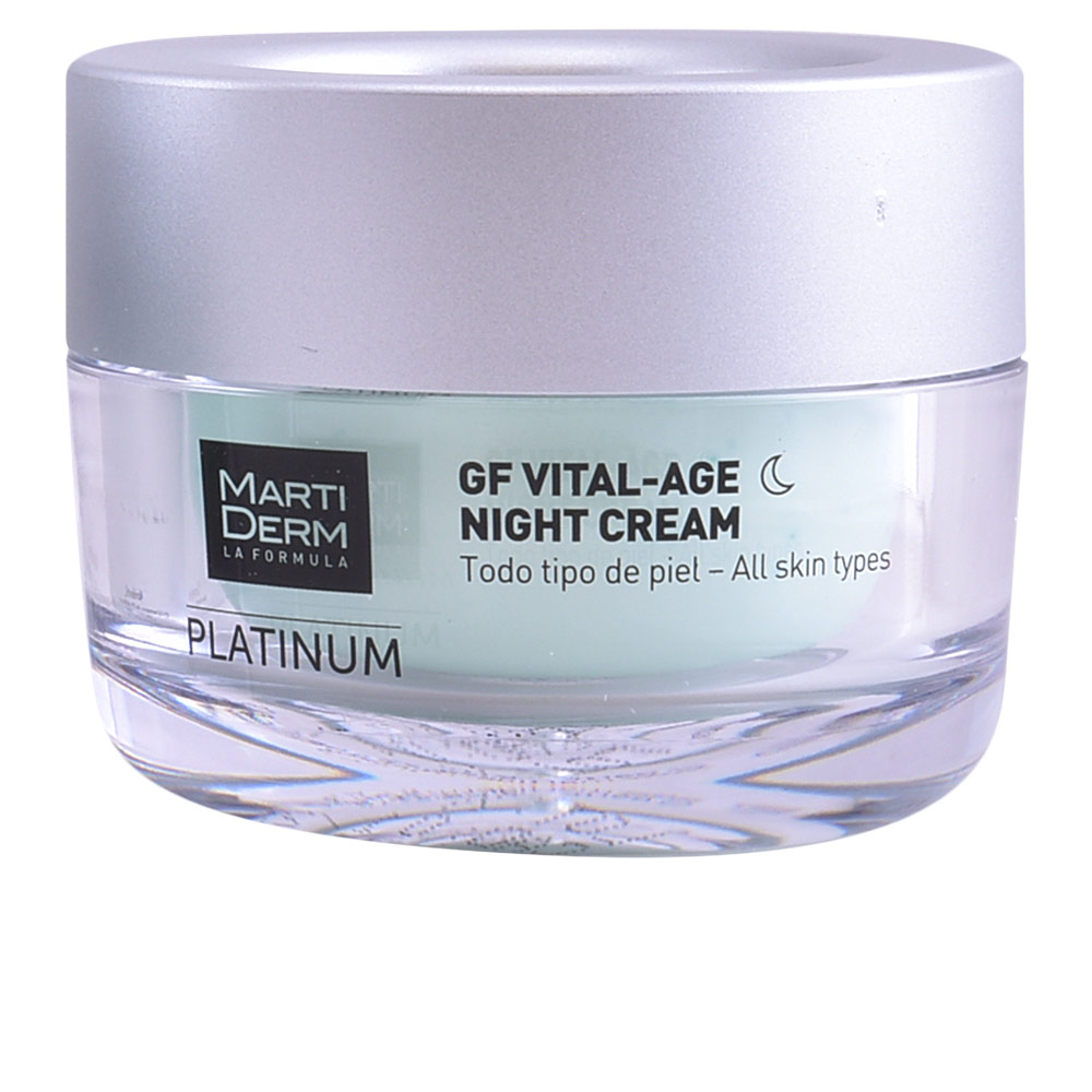 Martiderm Platinum GF Vital Age Nuit: Crema Reparadora Antienvejecimiento 50 ml
