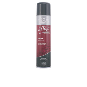 La Toja Hidrotermal Espuma de Afeitar Clásica Spray 250 ml + 50 ml Extra Suave
