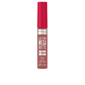 Rimmel London Lasting Mega Matte Lip Colour #110 Blush - 7.4 ml. Elegancia Intensa y Larga Duración.