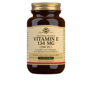 "Vitamina E 200 UI - 50 Cápsulas de Alta Potencia | Solgar"