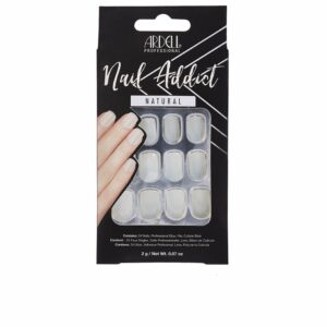 Ardell NAIL ADDICT Cuadrados Naturales - 1 Unidad