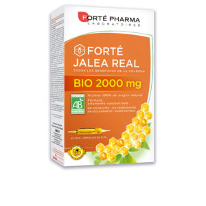 Forté Pharma Jalea Real Bio 2000 mg - 20 Ampollas de 15 ml para Bienestar Vital