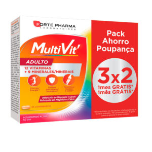 Forté Pharma Multivitaminas Adulto - 84 Comprimidos Esenciales