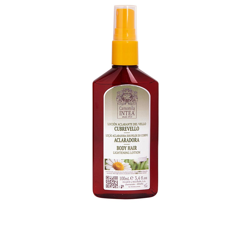 Loción Cubrevello Camomila Intea 100 ml - Brillo Natural y Suavidad