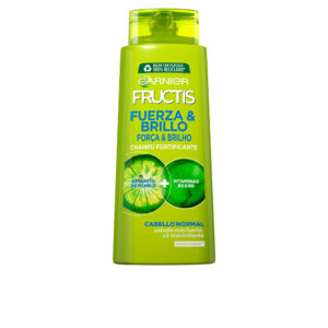 Garnier Fructis Champú Fuerza & Brillo - 690 ml de Poder Radiante para tu Cabello