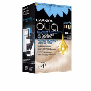 Garnier OLIA Decolorante Permanente Sin Amoniaco Extremo #8 - 120 g de Brillo Radiante