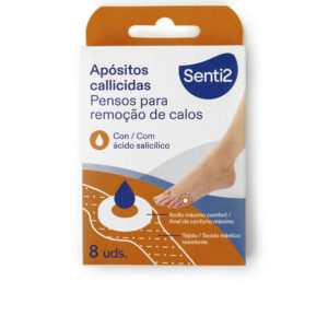 "APÓSITOS CALICIDAS Senti2: Tratamiento Avanzado para Callos - 8 Unidades"