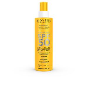 Biovène Leche Solar Antienvejecimiento con Ácido Hialurónico SPF 50 - 200 ml