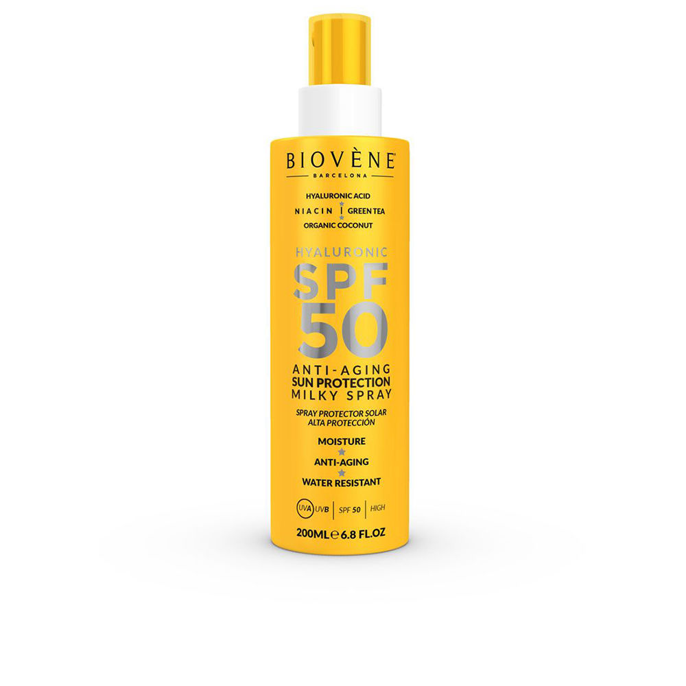 Biovène Leche Solar Antienvejecimiento con Ácido Hialurónico SPF 50 - 200 ml