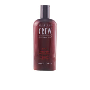 American Crew 3 en 1: Champú, Acondicionador y Gel de Ducha Todo en Uno - 250 ml