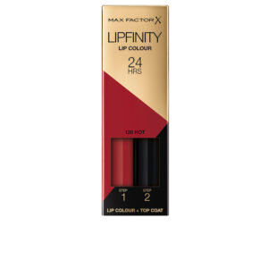Max Factor LIPFINITY Classic #120 - Rojo Intenso de Larga Duración