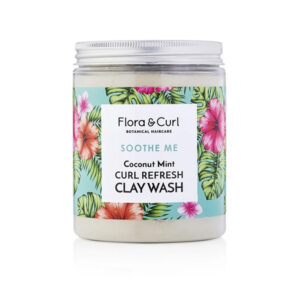 Flora And Curl Refreshing Coconut Mint Clay Wash - 260g
