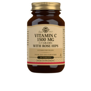 Solgar Rosa Mosqueta C 1500mg - 90 Cápsulas de Vitamina C Potente