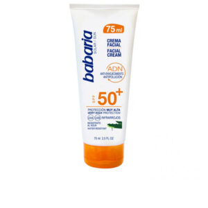 Babaria Solar ADN Crema Facial Protectora con Aloe Vera SPF50+ - 75 ml