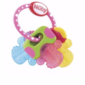 Nûby ICYBITE Llave Mordedora Rosa 3m+ - 1 unidad