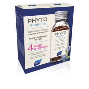 "PHYTOPHANERE - Cápsulas Nutricionales para el Cabello y la Piel - Pack Doble de 120 Unidades"