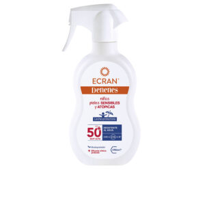 Leche Protectora SPF50+ ECRAN DENENES SENSITIVE - 300 ml con Dispensador Automático