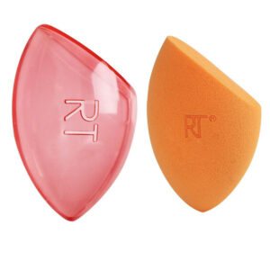 "Esponjas Miracle Complexion con Estuche de Viaje - Real Techniques (2 unidades)"