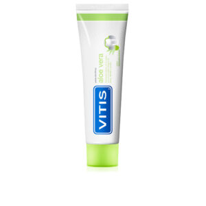 Vitis Pasta Dentífrica de Aloe Vera con Sabor a Manzana Menta - 100 ml