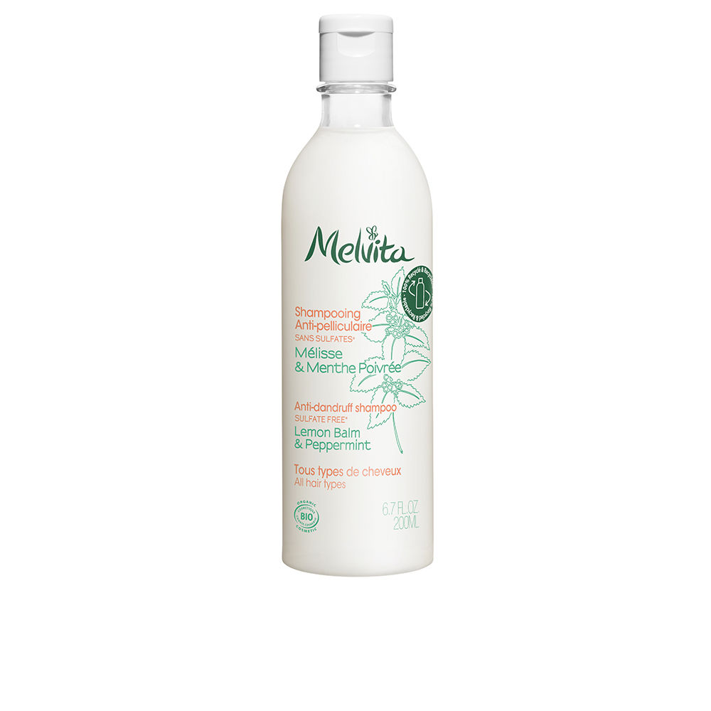 Melvita Champú Revitalizante Anti-Caspa 200 ml con Ingredientes Naturales