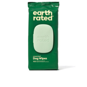 Toallitas Bio para Mascotas Sin Perfume - 100 Unidades | Earth Rated