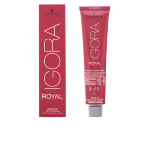 Schwarzkopf IGORA ROYAL Tono 8-65 Castaño Claro Dorado con Extracto de Moringa - 60 ml