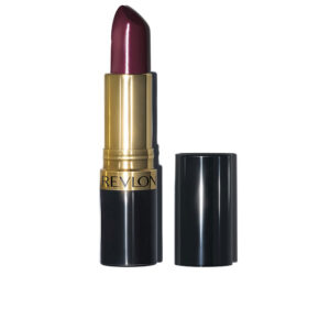 Revlon Super Lustrous Barra de Labios en Color Black Cherry #477 - 3,7 g de Brillo Intenso