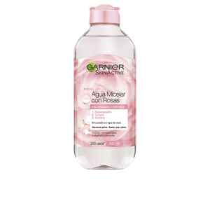 Garnier SkinActive Agua Micelar de Rosa - Hidratación y Limpieza Suave 400 ml