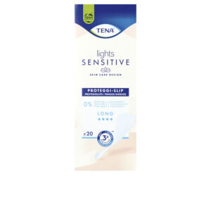 TENA LIGHTS Protectores Slips Sensitive Long - Paquete de 20 Unidades