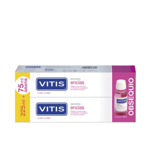 Vitis ENCÍAS Pasta Dentífrica con Flúor Duo 2 x 150 ml - Protección Avanzada para Encías Sensibles
