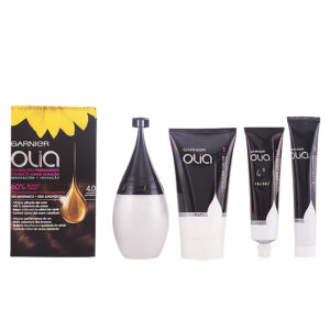 Garnier OLIA Coloración Permanente 4.0 - Castaño Intenso, Lote de 4 Unidades: Color Vibrante y Cuidado Natural.