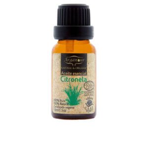 Aceite Esencial de Citronella Arganour - 15 ml, Pureza Natural y Refrescante