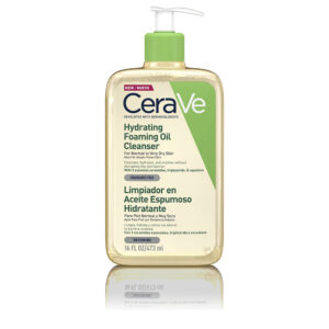 **Cerave Limpiador Espumoso Hidratante de Aceite para Piel Normal a Muy Seca - 473 ml**