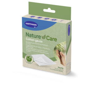 NATURE&CARE Gasas de Algodón Premium 7.5 x 7.5 cm - Marca Hartmann