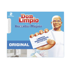 BORRADOR MÁGICO Don Limpio - Paquete Doble de Limpieza Eficaz x 2 u