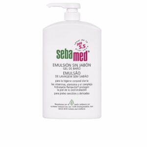 Sebamed Gel de Baño Emulsión Sin Jabón 1000 ml - Cuidado Suave y Hidratante