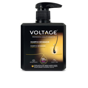 Voltage Cosmetics Champú Reparador con Aceite de Marula - Tecnología Prebiótica 500 ml