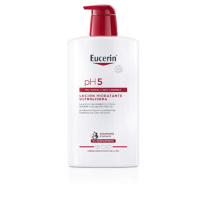 Eucerin PH5 Loción Ultraligera Hidratante 1000 ml - Cuidado Avanzado de la Piel