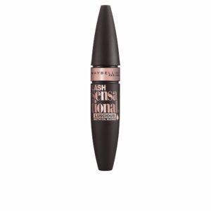 Maybelline LASH SENSATIONAL Máscara Lujosa #Negro 9,5 ml - Volumen y Longitud Deslumbrantes
