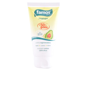 FAMOS Crema Regeneradora para Manos con Aceite de Aguacate - 75 ml