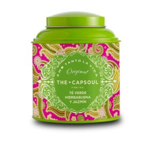 Té Verde en Granel con Hierbabuena y Jazmín - 100 gr | The Capsoul