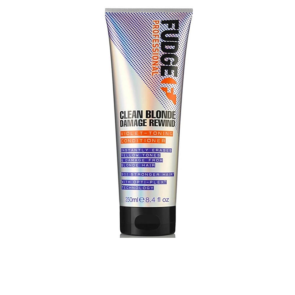 Fudge Professional Clean Blonde Damage Rewind: Acondicionador Tonificante Violeta 250 ml