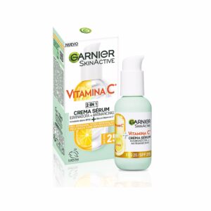 Garnier Skinactive Crema Sérum Vitamina C SPF 25 - 50 ml Radiancia y Protección